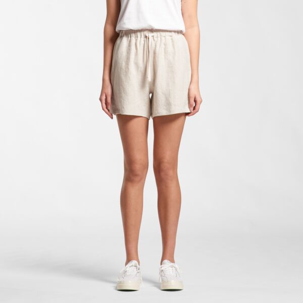 Womens Linen Shorts Thumbnail
