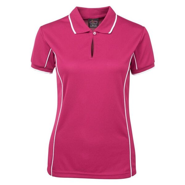 Womens Piping Polo Thumbnail