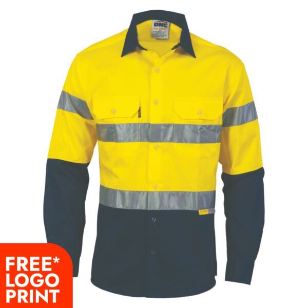 Cool Breeze Cotton Shirt with 3M 8910 R/Tape Thumbnail