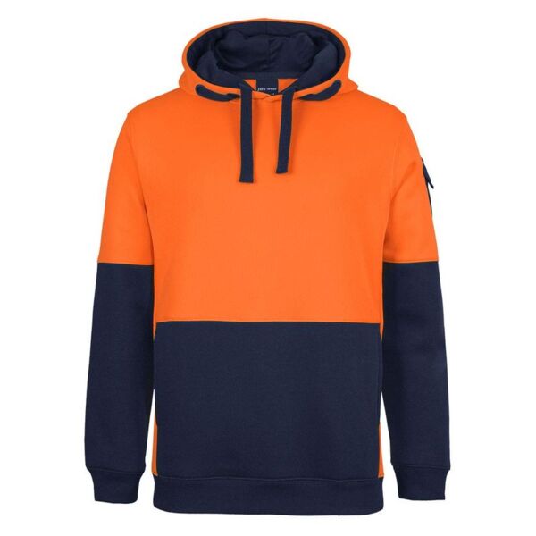 Mens 350G Hi Vis Trade Hoodie Thumbnail